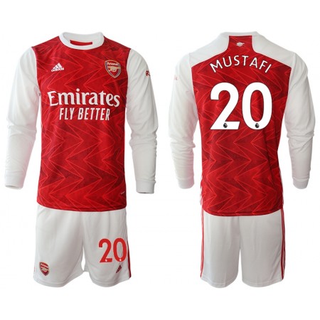 Koszulka Arsenal Shkodran Mustafi 20 Dziecięca Główna 2020-2021 - Koszulki Piłkarskie(L/S)
